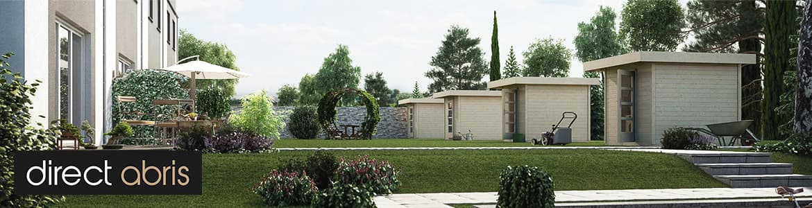 abri de jardin cubique